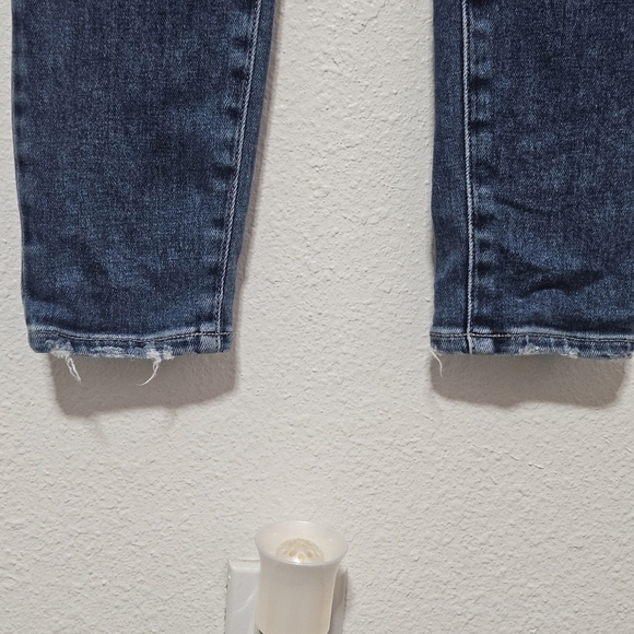 Paige Emmie Ankle high rise jeans sightseeing distressed size 24 - Picture 4 of 15